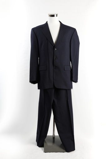[OP03776] Traje azul marino liso