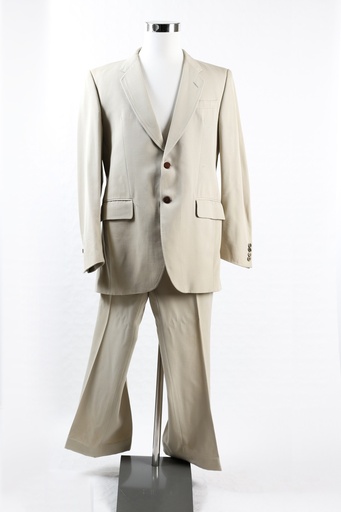 [OP03782] Traje lana crudo