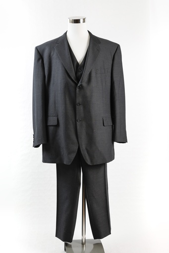 [OP03802] Traje tres piezas negro