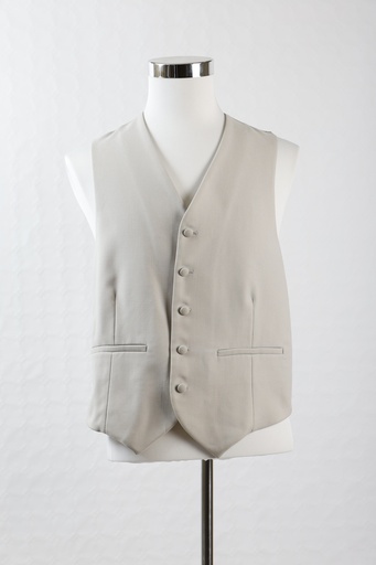 [OP03971] Chaleco de vestir gris perla