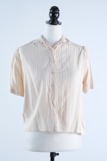 [OP00765] Blusa antigua con vainica en delantero