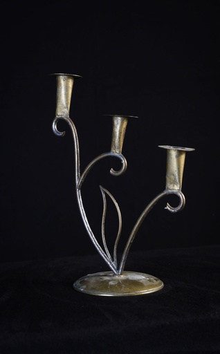 [OP04083] Candelabro pequeño tres velas distinta altura