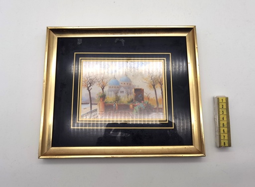 [OP04120] Cuadro con imagen de un palacio