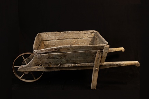 [OP04228] Carretilla antigua de madera