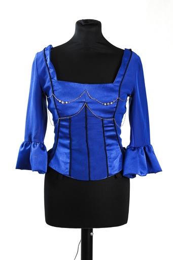 [OP04292] Cuerpo azul manga larga francesa (D.Anna)