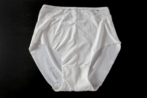 [OP04449] Braga blanco licra con encaje (D. Anna)