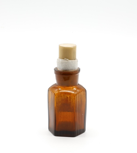 [OP04467] Frasco de cristal marrón con corcho