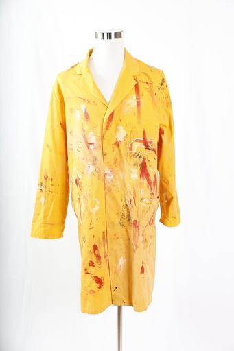 [OP04534] Bata pintor amarillo