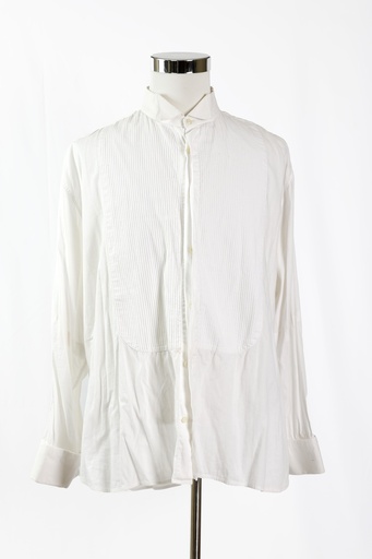 [OP04580] Camisa blanco cuello smoking