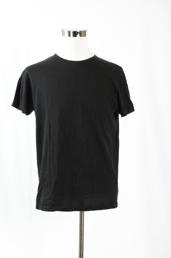 [OP04595] Camiseta negro manga corta