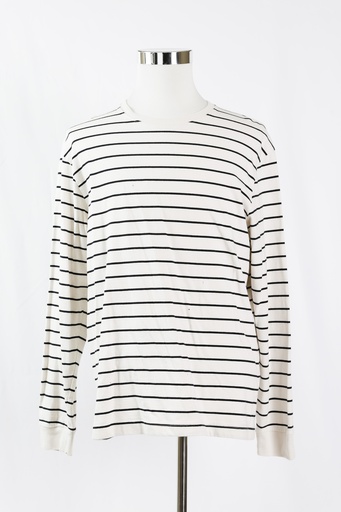 [OP04611] Camiseta manga larga rayas blanco y azul Zara