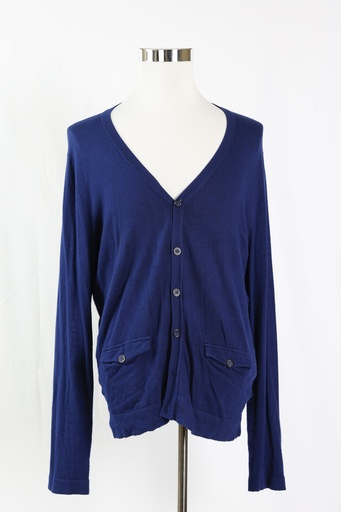 [OP04616] Chaqueta punto azul