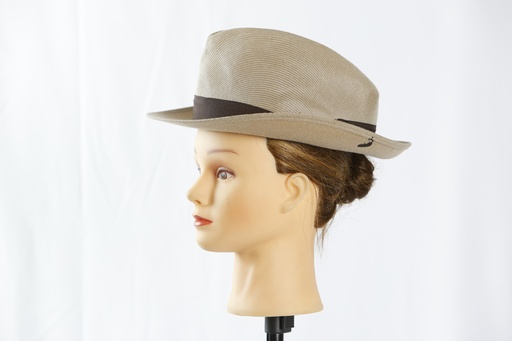 [OP04621] Sombrero fedora marrón