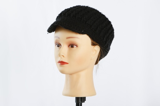 [OP04623] Gorra de punto negro
