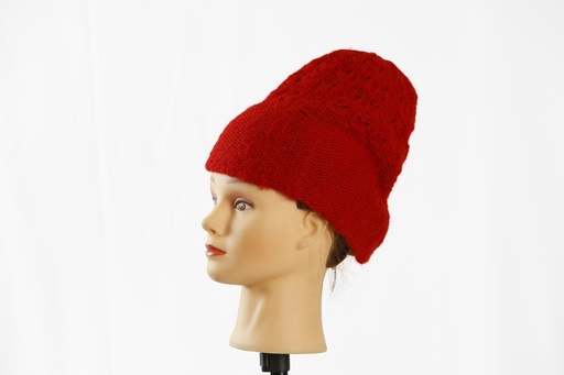 [OP04657] Gorro lana rojo