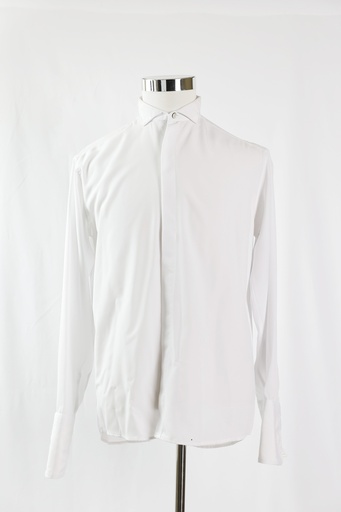 [OP04696] Camisa de vestir blanco manga larga