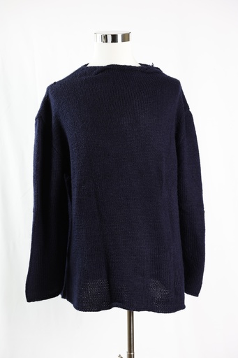 [OP04815] Jersey punto azul marino