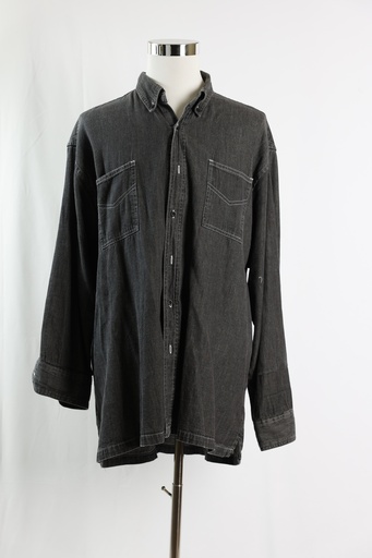 [OP04848] Sobrecamisa vaquera gris