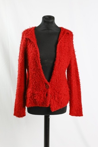 [OP04887] Chaqueta punto rojo