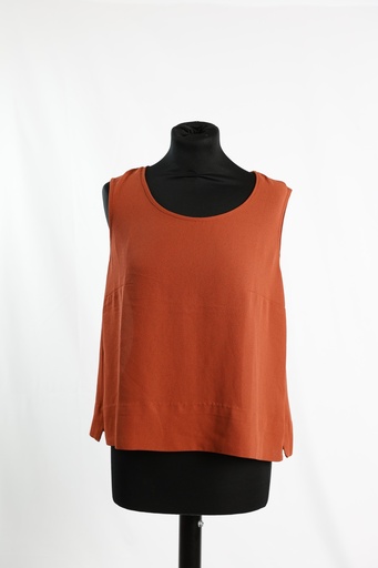 [OP04945] Blusa tirantes naranja oscuro