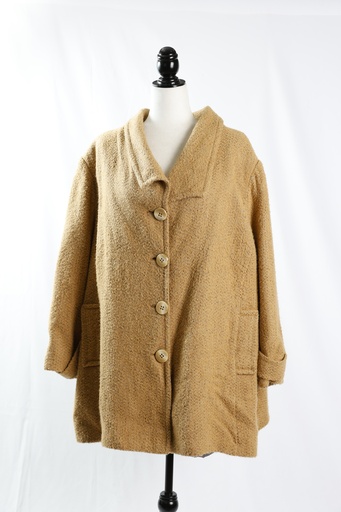[OP05099] Abrigo color camel
