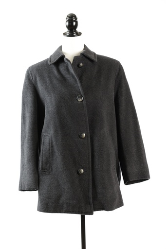 [OP05114] Abrigo gris oscuro