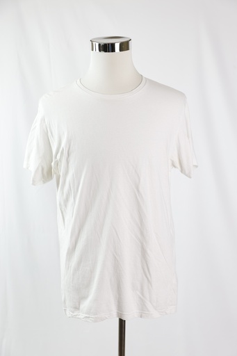 [OP05169] Camiseta blanco manga corta