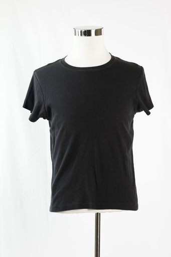 [OP05226] Camiseta negro manga corta