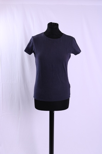 [OP05345] Camiseta azul manga corta cuello redondo