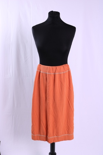 [OP05349] Falda naranja cintura elástica