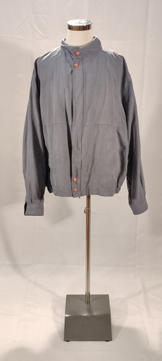 [OP05429] Cazadora hombre ante azul grisaceo