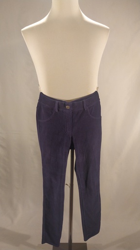 [OP05493] Pantalón pana pitillo elástico azul marino(sobrante)