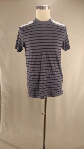 [OP05508] Camiseta manga corta rayas azul marino(sobrante)