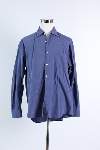 [OP03330] Camisa H azul desgastado