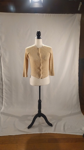 [OP05514] Chaqueta punto camel
