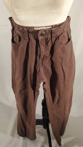 [OP05518] Pantalón tejano marrón(sobrante)