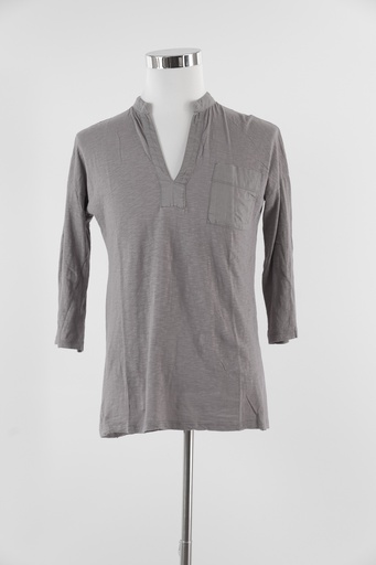 [OP02683] Camisa H cuello mao mangas tapeta