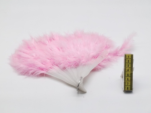 [OP01616] Abanico de plumas rosa