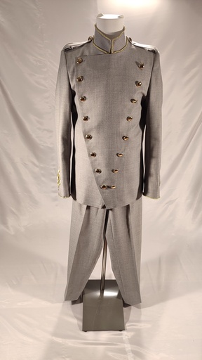 [OP05730] Traje chaqueta militar gris (Heraldo)