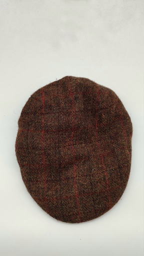 [OP05808] Gorra de plato marrón oscuro(Manuel)
