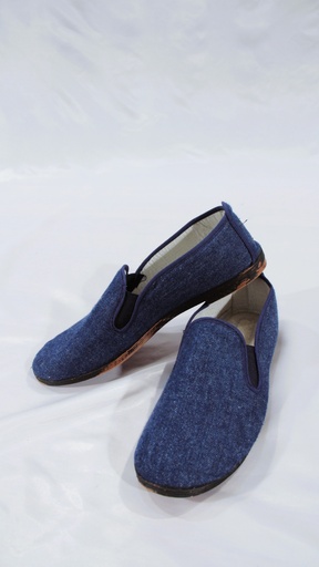[OP05961] Zapatilla suela goma vaquero medio