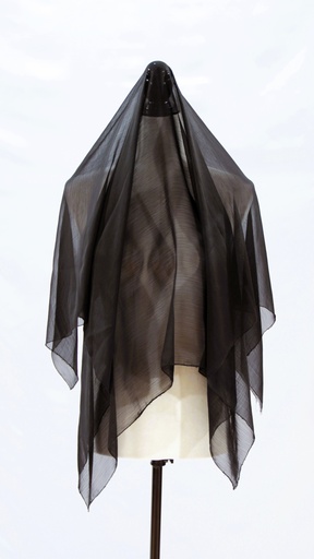 [OP05989] Manguitos gorguera gasa negra (copia)