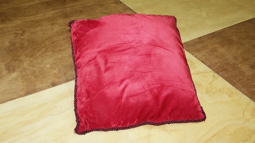 [OP06031] Cojín terciopelo rojo