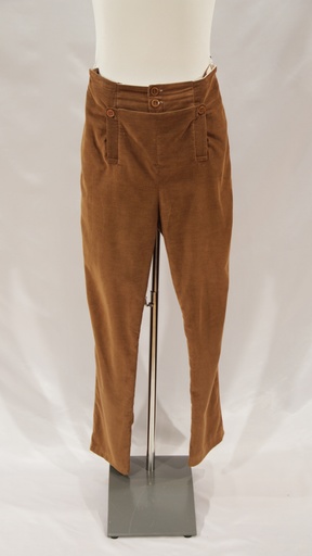 [OP06074] Pantalón pana marrón época