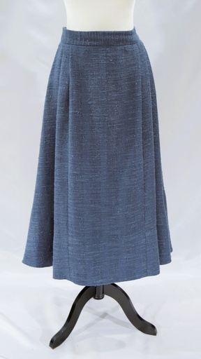 [OP06084] Falda rústica azul