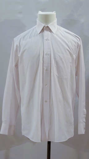 [OP06114] Camisa blanca bolsillo
