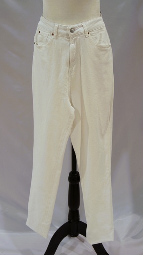 [OP06154] Pantalón vaquero blanco