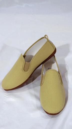 [OP06162] Zapatilla suela de goma crudo