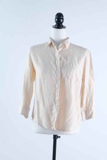 [OP00760] Camisa de mujer amarillo pastel