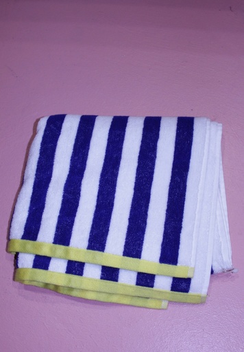 [OP06212] Toalla rayas azules y blancas